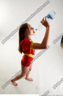 MARTINA BAYWATCH STANDING POSE WITH BOTTLE